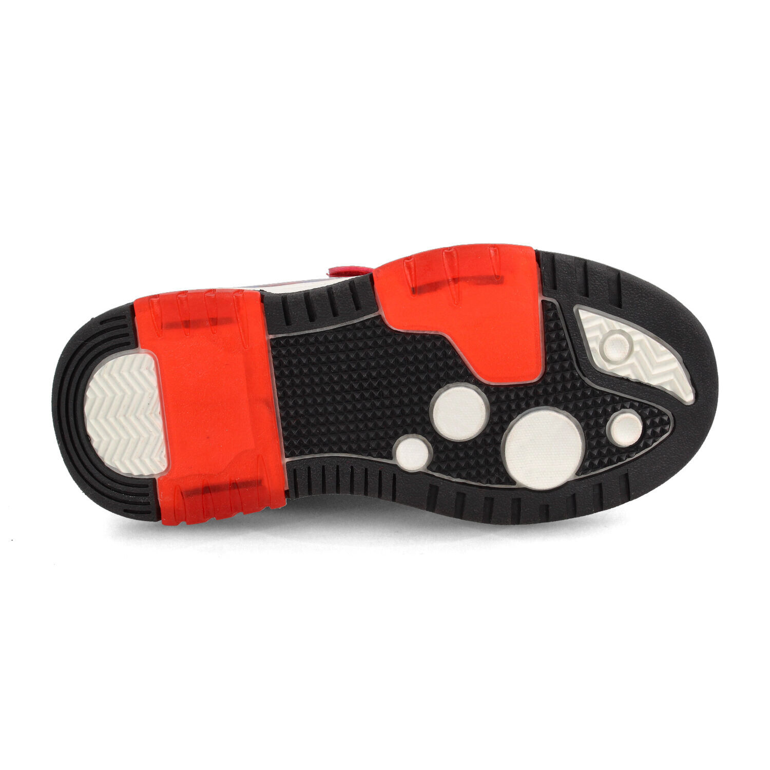Zapatilla Ni&ntilde;o Bubblegummers Spiderman Rojo - Negro image number 4.0